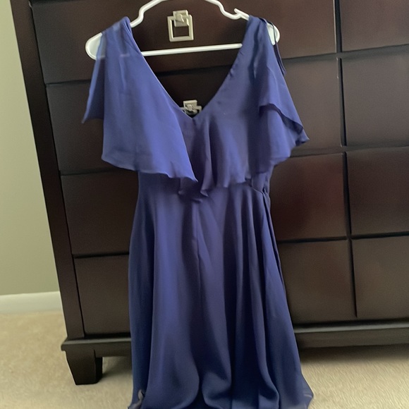 ASOS Ruffle Wrap Dress - Picture 2 of 3